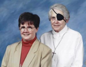 Sister Therese (left) and Sister Connie (right)